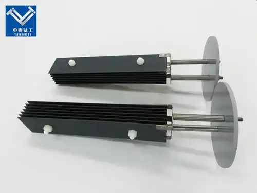 Titanium anode for COD degradation